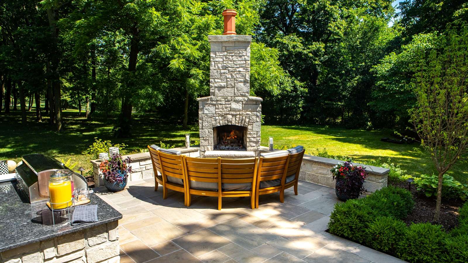 DIY Outdoor Fireplace Kit vs. Professional Installation in Greater Chicago